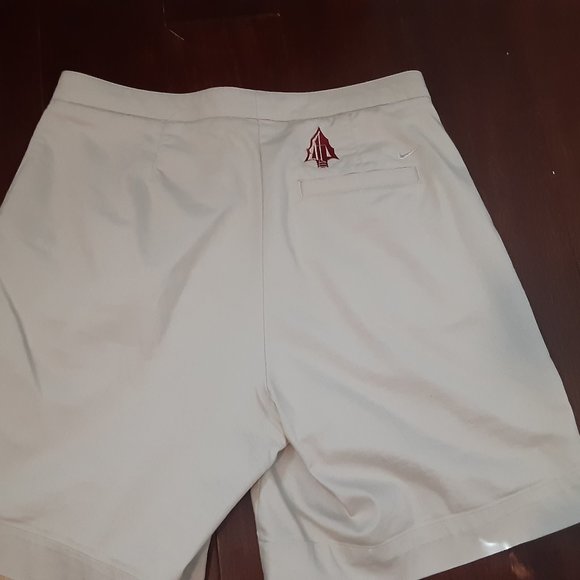Nike Pants - Nike golf Florida state khaki womens 8" short